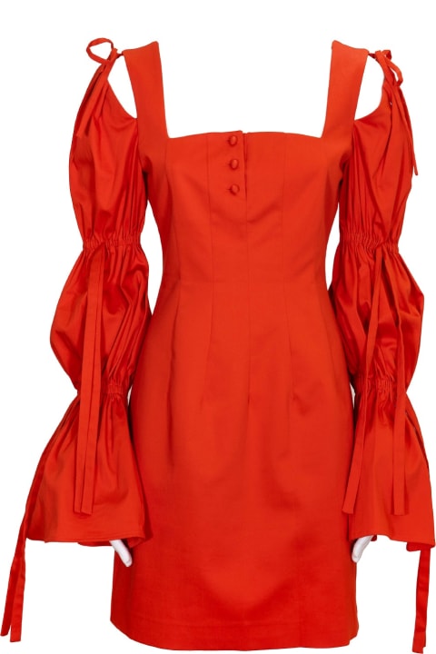 Homeware Sara Battaglia Puffy Sleeves Dress