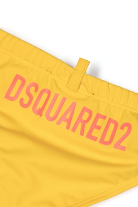 Sale for Baby Boys Dsquared2 Swimsuit With Print