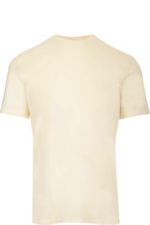 Maison Margiela Topwear for Men Maison Margiela White Cotton T-shirt