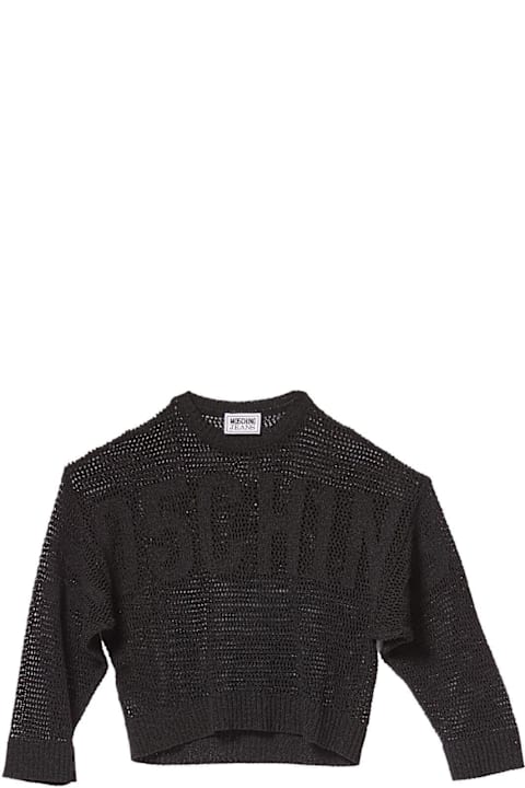 M05CH1N0 Jeans Sweaters for Women M05CH1N0 Jeans Open Knitted Crewneck Jumper