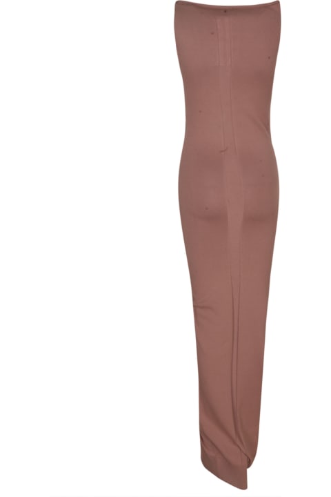 Fashion for Women Rick Owens Side Slit Sleeveless Long Dress