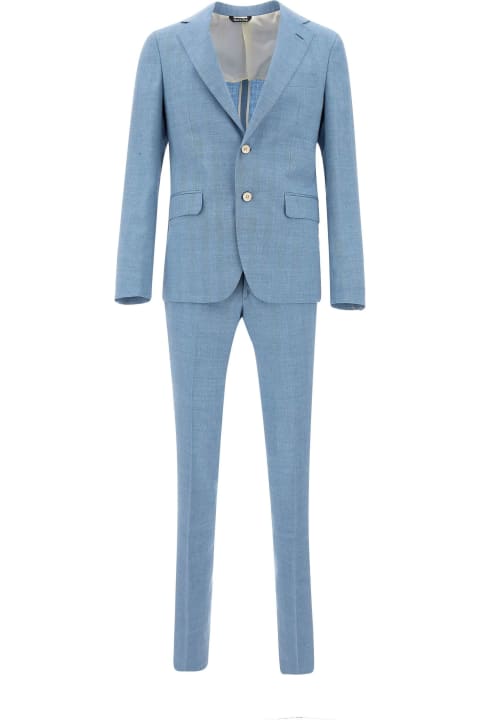 Brian Dales Suits for Men Brian Dales Linen And Wool Two-piece Suit
