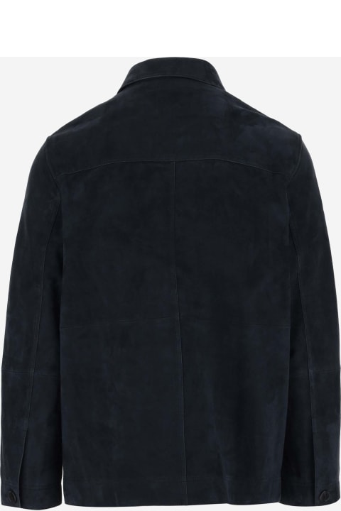メンズ Yves Salomonのコート＆ジャケット Yves Salomon Suede Jacket