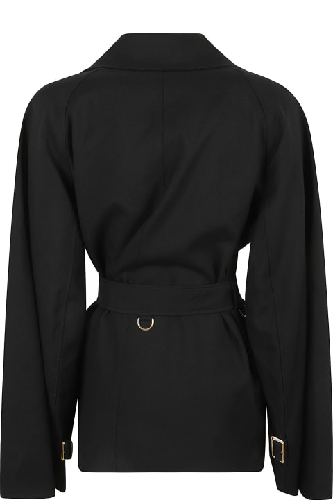 Burberry for Women Burberry Belted Double-breasted Jacket