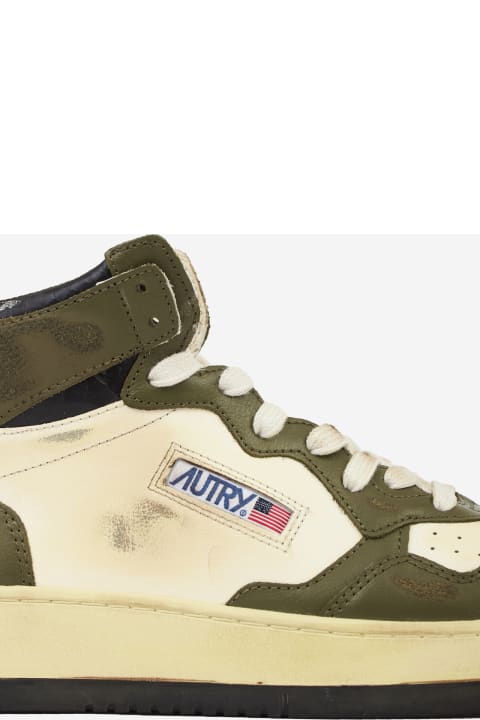 Autry for Men Autry Super Vintage Mid Sneakers