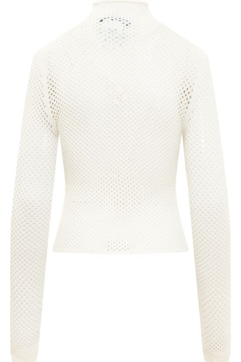 Off-White Sweaters for Women Off-White Net Turtleneck Top