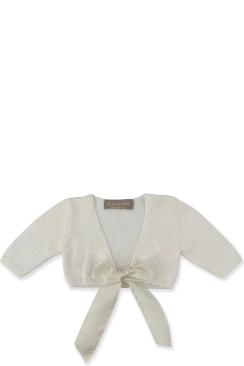 Topwear for Baby Girls La stupenderia La Stupenderia Sweaters White