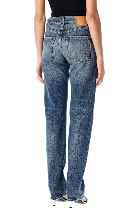 Haikure الجينز لـ السيدات Haikure Cleo Mid Blue Denim Pant