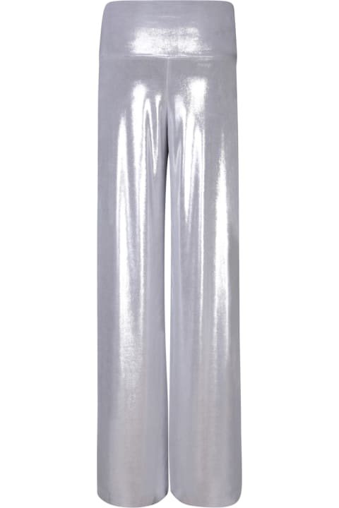 ウィメンズ Norma Kamaliのパンツ＆ショーツ Norma Kamali Elephant Silver Trousers