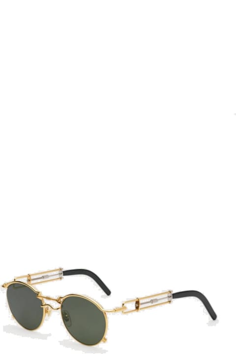 Jean Paul Gaultier Accessories for Women Jean Paul Gaultier Eyewear-56-0174 - Pas De Visc92 - Gold From Jean Paul Gaultier