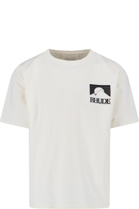 Rhude for Kids Rhude 'moonlight' T-shirt