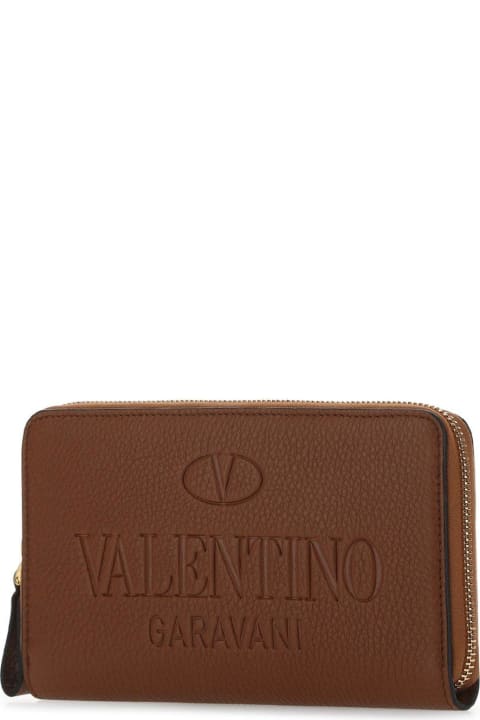 Fashion for Men Valentino Garavani Logo Debossed Zip-up Wallet
