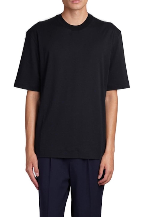 Zegna for Women Zegna Crewneck Straight Hem T-shirt