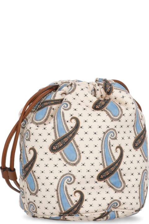 Fashion for Women Etro Pouch With Paisley Pattern And Polka Dots