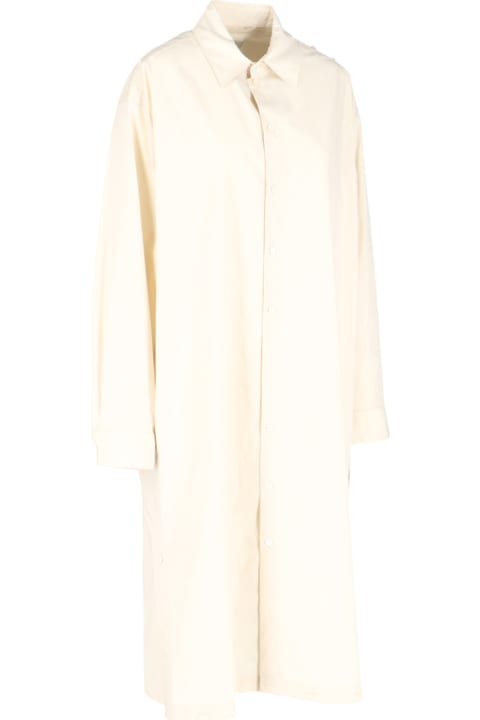 Clothing for Women Lemaire "playful Buttoned" Midi Shirt Dress