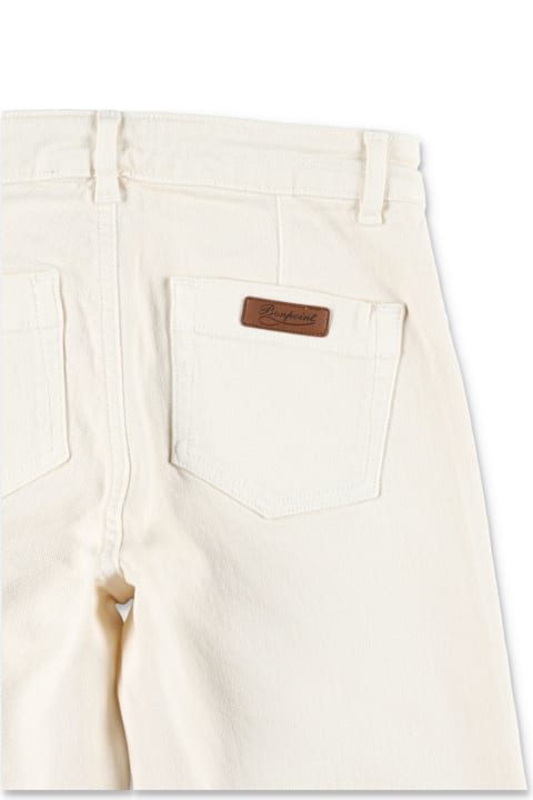 Homeware Bonpoint Bonpoint Gersande Girls Pant In Organic Cotton Denim