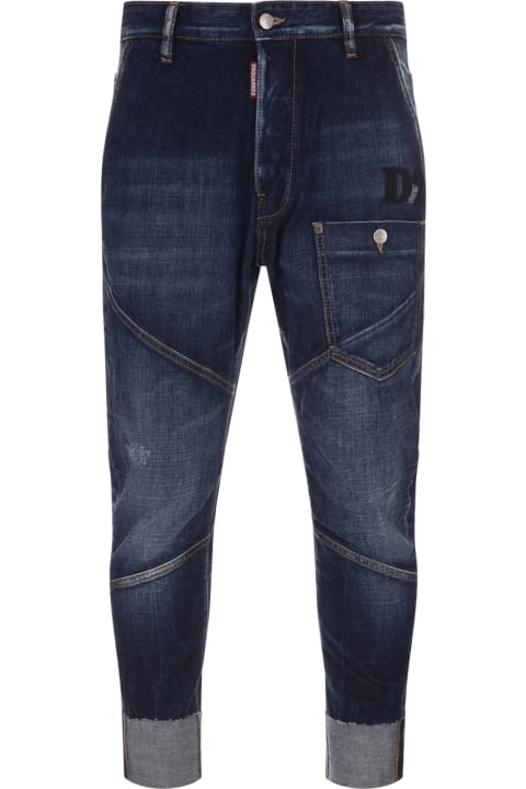 Dsquared2 Pants for Men Dsquared2 Dark Semplice Wash Cool Guy Jeans