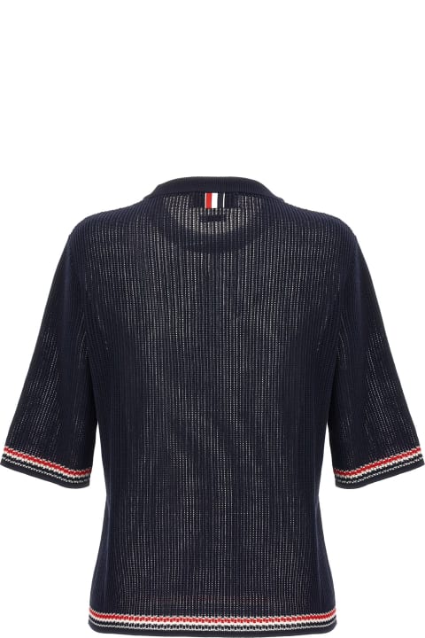 Thom Browne for Women Thom Browne Pointelle Sweater