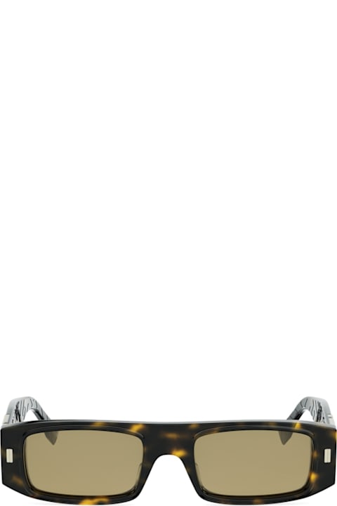 Fendi Eyewear for Kids Fendi Eyewear Fendi Fe40181i Ff Squared 52e Havana Sunglasses