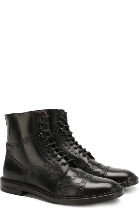 Dolce & Gabbana Boots for Men Dolce & Gabbana Leather Boots