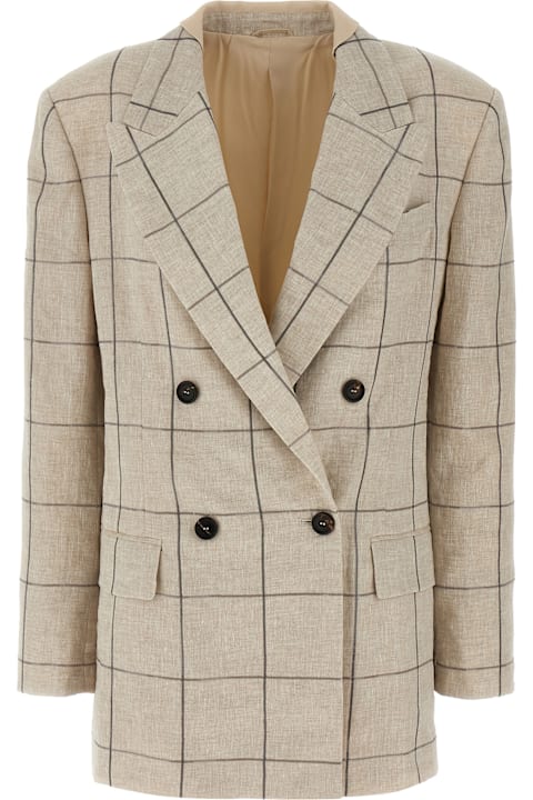 Brunello Cucinelli Clothing for Women Brunello Cucinelli Embroidery Blazer
