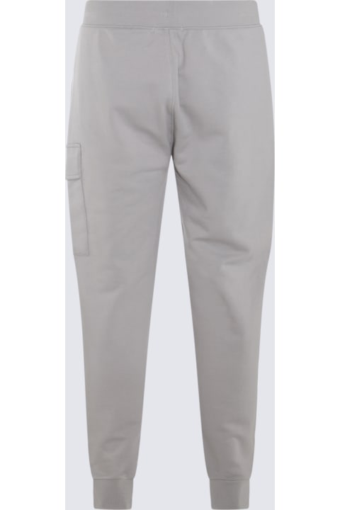 C.P. Company Fleeces & Tracksuits for Men C.P. Company Light Grey Cotton Track Pants