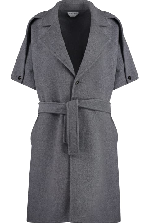 Bottega Veneta Coats & Jackets for Women Bottega Veneta Wool And Cashmere Coat