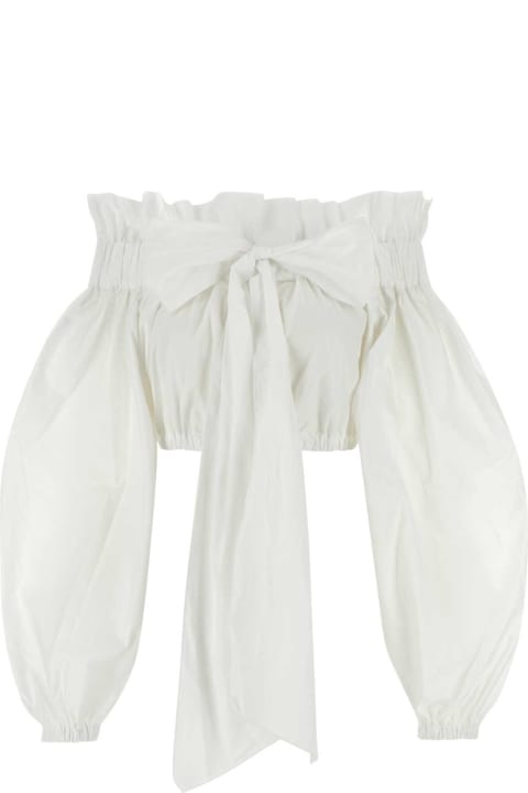 Patou for Women Patou White Cotton Top