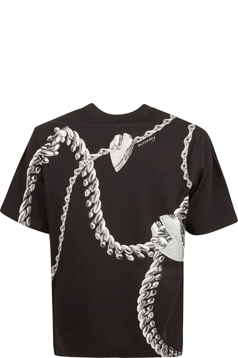 Clothing for Men Burberry Round Neck Printed T-shirt
