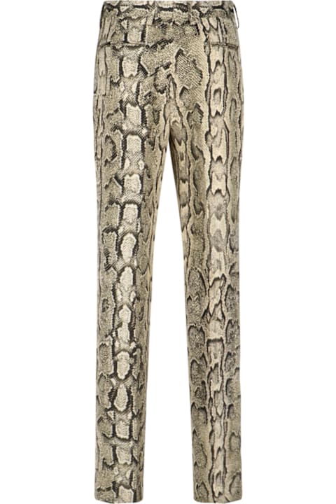 Dries Van Noten for Women Dries Van Noten Python Print Pants
