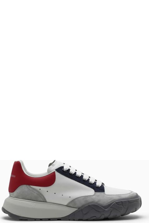 Fashion for Men Alexander McQueen White\/red Court Trainer Sneakers