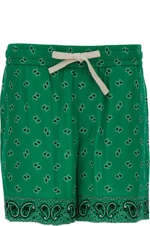Homeware Palm Angels Paisley-print Shorts