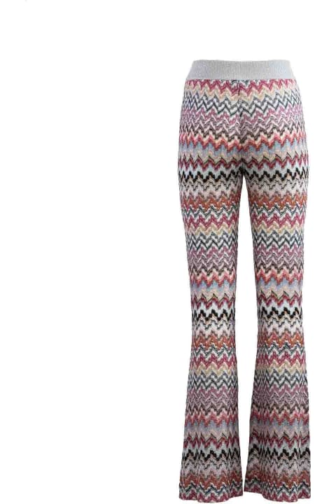 Fashion for Women Missoni Zig Zag Knitted Trousers Missoni