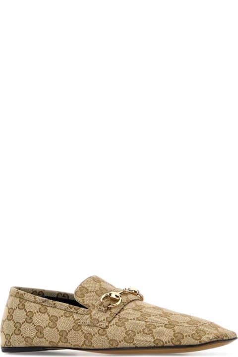 Gucci Gg Fabric Loafers