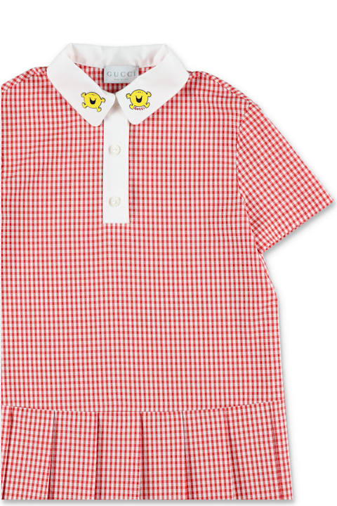 Homeware Gucci Gucci Girls Checked Cotton Dress