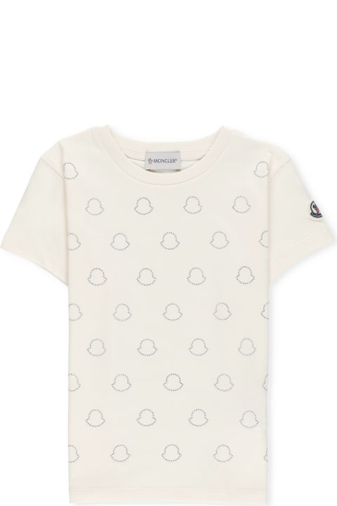 Moncler T-Shirts & Polo Shirts for Girls Moncler T-shirt With Logo
