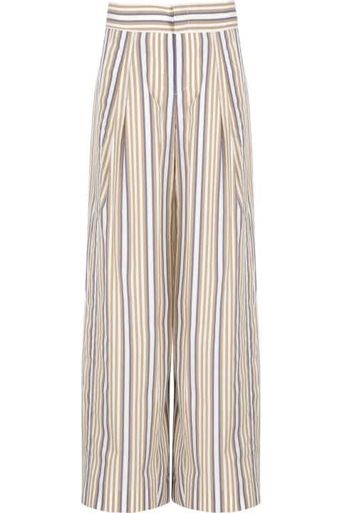 Clothing for Women Alberta Ferretti Striped Pants