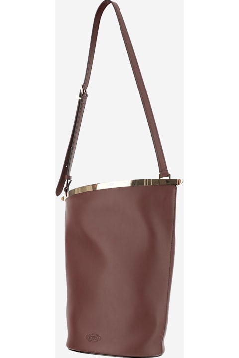 Homeware Tod's Small Leather Bucket Bag