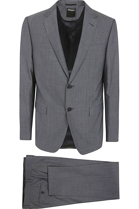 Suits for Men Zegna Pure Wool Suit