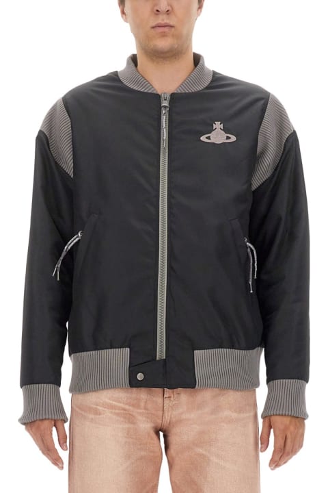 Homeware Vivienne Westwood Bomber Jacket With Logo
