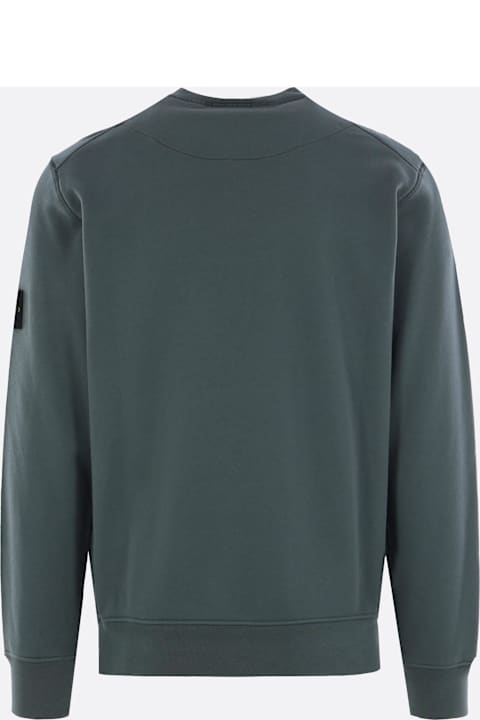 Stone Island Jersey Sweatshirt With Logo Badge