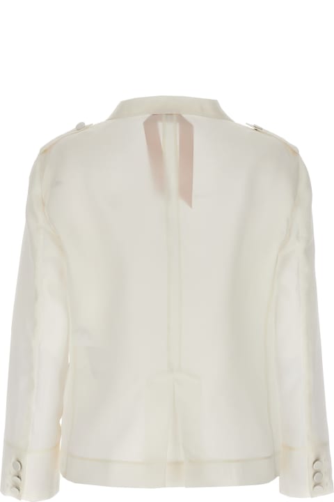 N.21 Coats & Jackets for Women N.21 Single-breasted Silk Blazer