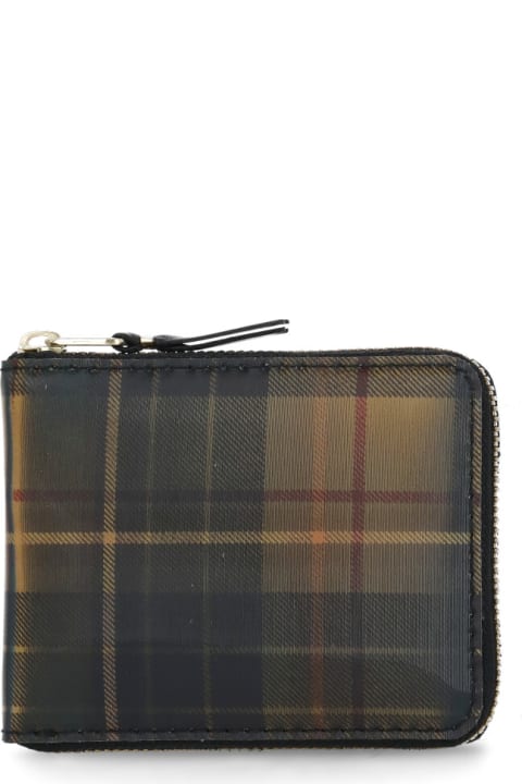 Comme des Garçons Wallet Accessories for Women Comme des Garçons Wallet Wallet With A Tartan Pattern