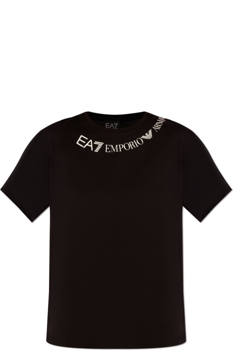 ウィメンズ EA7のトップス EA7 Ea7 Emporio Armani T-shirt With Logo