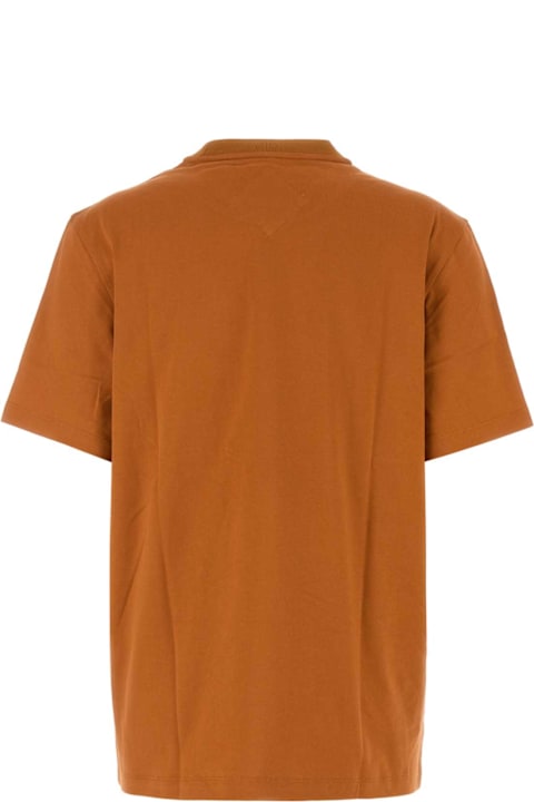 MCM Topwear for Women MCM Caramel Cotton T-shirt