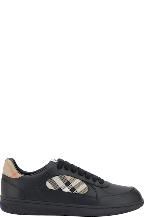 Sale for Men Burberry Leather Sneakers