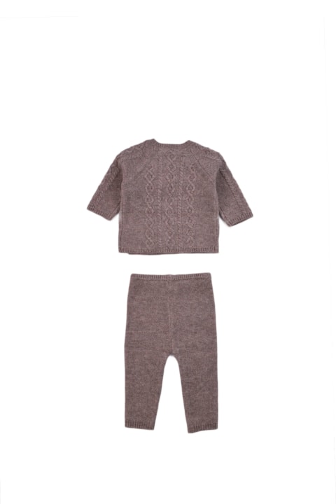 Wool Sweater And Pants Set