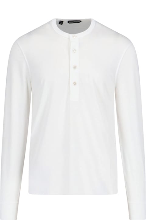 Tom Ford for Men Tom Ford 'henley' T-shirt