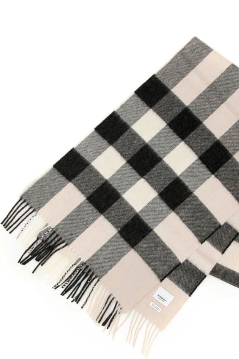 Fashion for Men Burberry Check Fringed Scarf