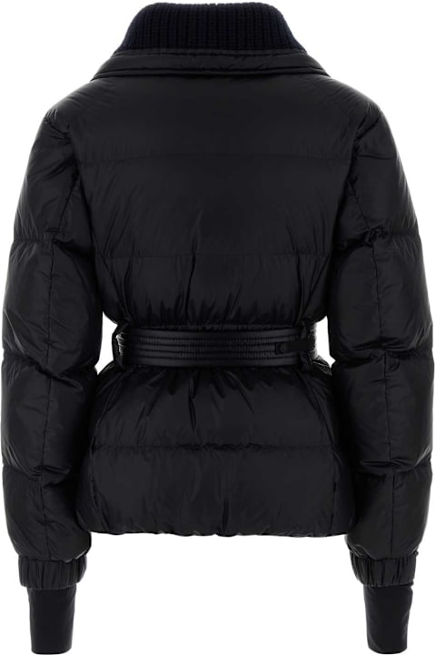 Moncler Grenoble Midnight Blue Nylon Batailleuse Down Jacket